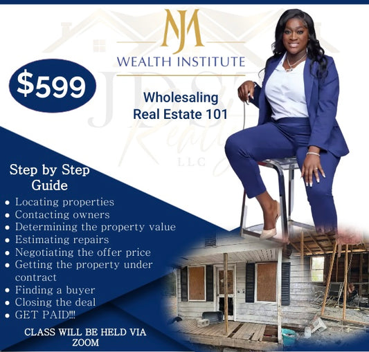 Wholesaling Real Estate 101 Zoom Course